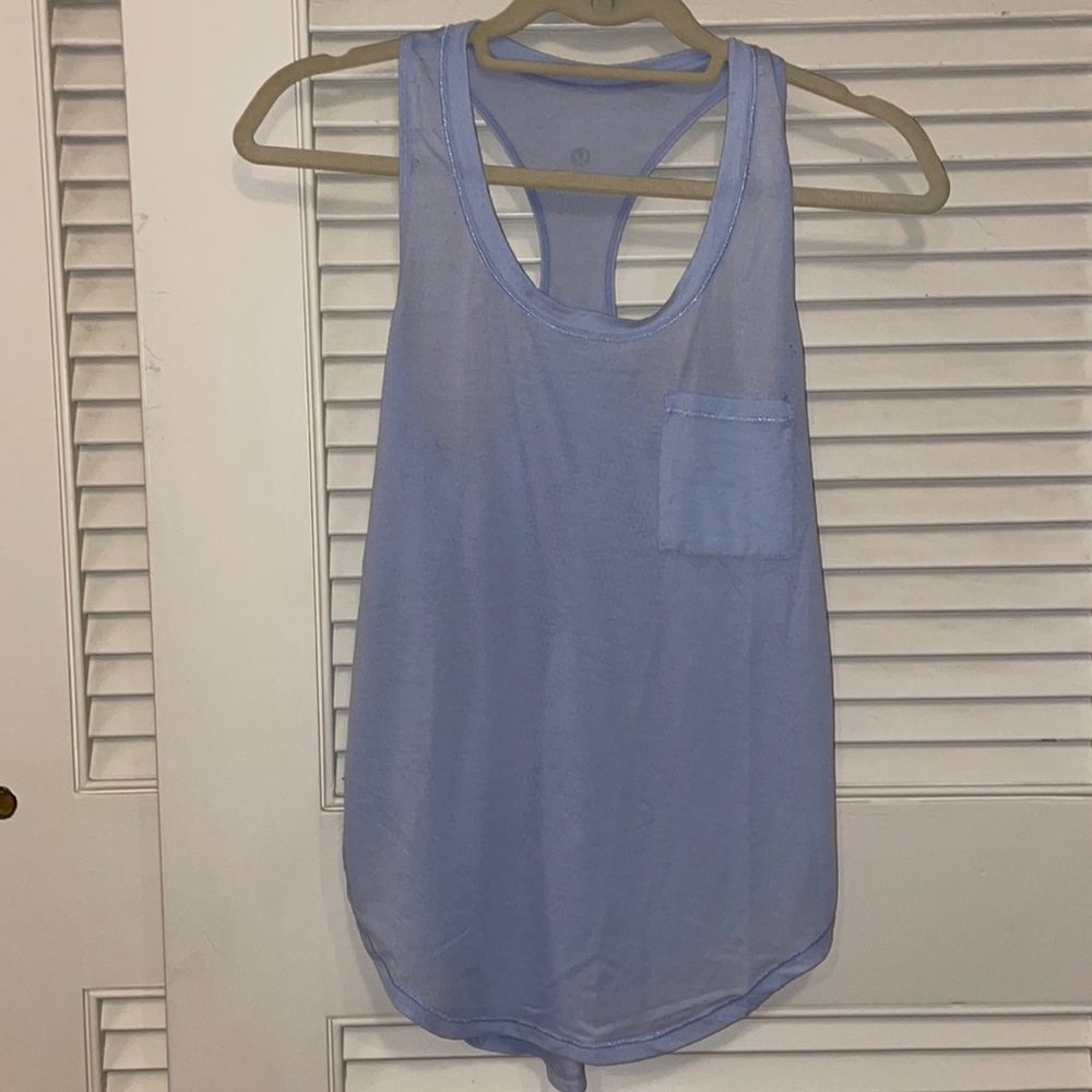 Lululemon. Size 6. Light blue